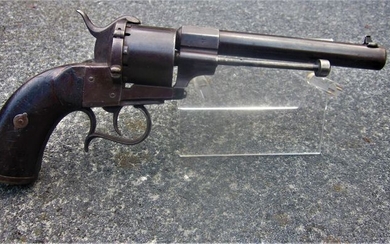 France - 1858 - Lefaucheux - brevette army - Pinfire (Lefaucheux) - Revolver - 12mm cal