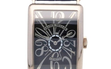 Franck Muller Long Island 18K White Gold Automatic Mens Watch Pre-Owned