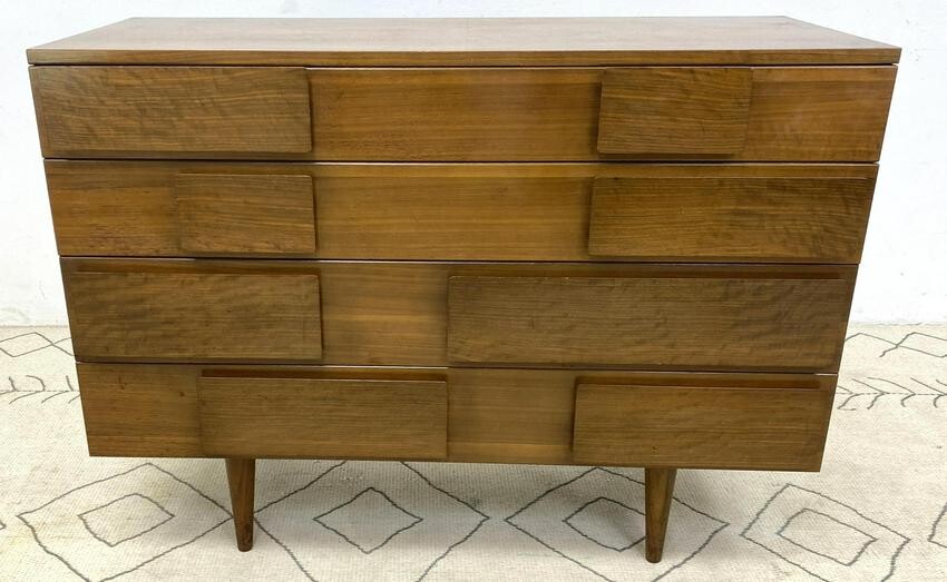 GIO PONTI Four Drawer Dresser Chest. Singer and Sons.