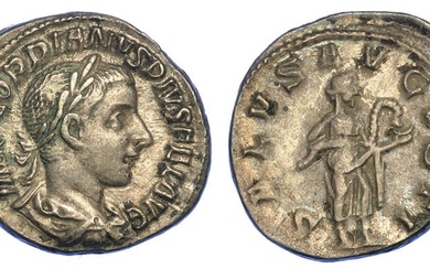 GORDIANO III, 238-244. Denario, anno 240. Roma.