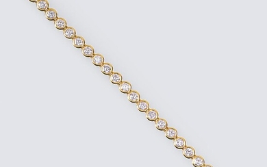 Gebrüder Schaffrath: A Rare-White Diamond Bracelet