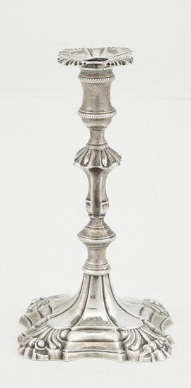 George III Sterling Silver Taperstick