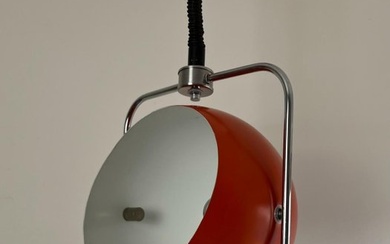 Gepo - Archie & Rob Posthuma - Caged ceiling lamp - Trapeze eyeball lamp - Metal