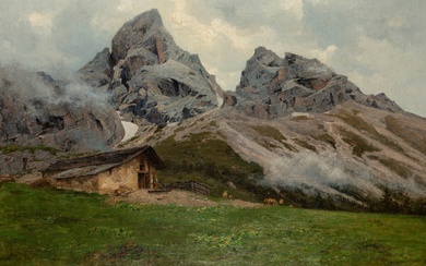 Guglielmo Ciardi (Venezia 1842 - 1917) Cimon della Pala, 1904