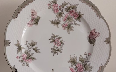 Herend - Dish - Victoria platinum - Porcelain