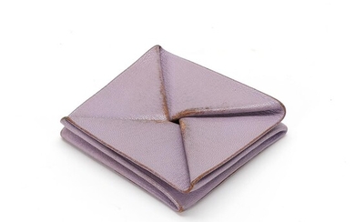 SOLD. Hermès: A "Zoulou" coin purse of light purple leather with one compartment. – Bruun Rasmussen Auctioneers of Fine Art