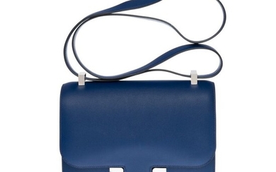 Hermès - Almost New- Limited edition-Special Order (Horse Shoe Stamp)- Sublime Constance 24 en cuir Evercolor Crossbody bag
