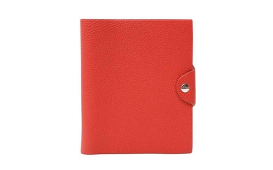 Hermes Red Togo Ulysse Neo Notebook Cover PM