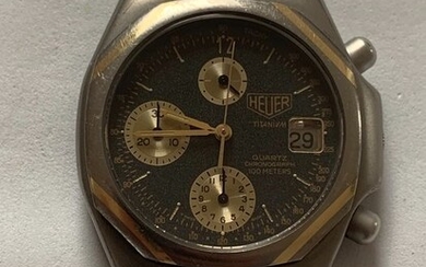 Heuer - Titanium Chronograph - Ref. 225206 - No Reserve Price - Men - 1980-1989