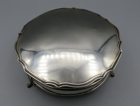 Jewellery box (1) - Silver - U.K. - Late 19th century