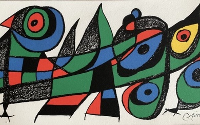 Joan Miro (1893-1983) - Miro sculpteur Japon, 1975