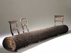 Jurgen Bey - Droog Design - Bench (1) - Tree Trunk Bench