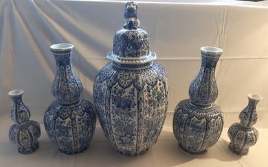 Keramis Boch - Vase (5) - Earthenware