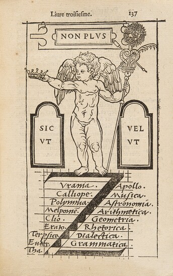 Tory, Geoffroy. L’art & science de la vraye proportion des lettres attiques, ou antiques. Parigi, Vincent Gaultherot, 1549.
