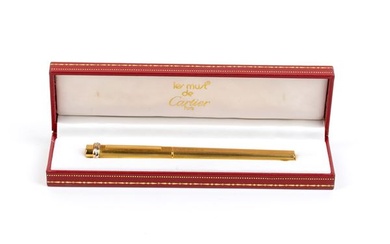 LE MUST DE CARTIER, Goldplated roller pen
