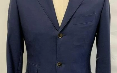 LUND & LUND Navy Blue Suit Jacket