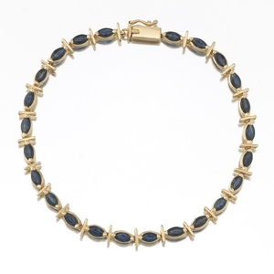 Ladies' Sapphire Tennis Bracelet