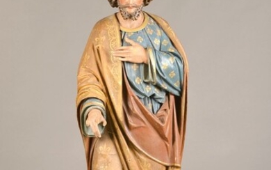 Large Sculpture of the Saint Joseph, France,...