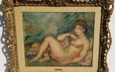 Leon Bonhomme Nude Exhibited Chapellier Galleries