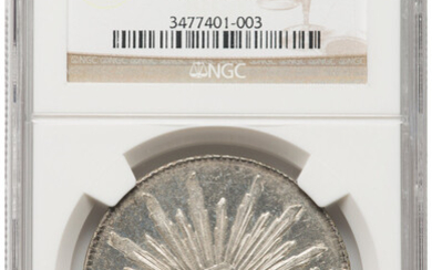 Mexico: , Republic 8 Reales 1859 Mo-FH MS62 Prooflike NGC,...
