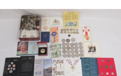 Mixed collection of British coins to inc. 21 £5 coins, 12 co...