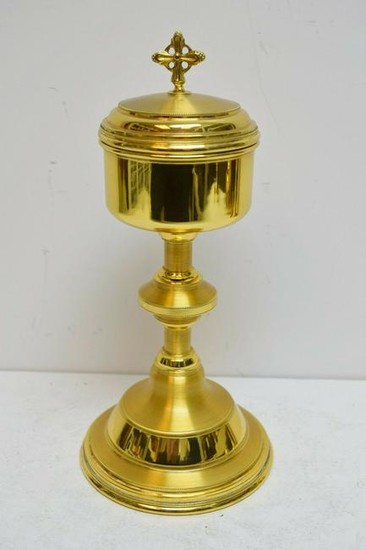 Nice Older Gold Plated - Cup Sterling Silver 9 3/4"