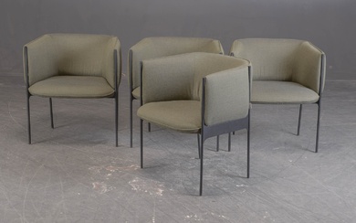 Nichetto studio for Wendelbo. Set of four chairs model Sepal (4)