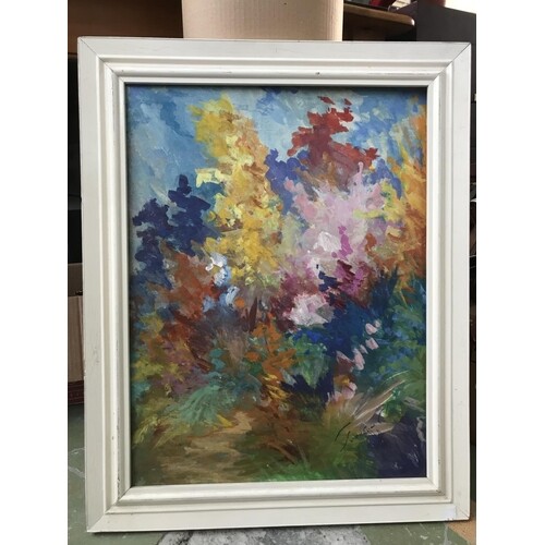 Oil on Board Painting Landscape Painting Signed 'C.Tolobin 1...