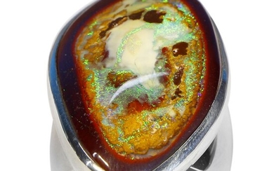 Opal Boulder Top Quality - Fantastic Ring - 36×30×25 mm - 26.2 g