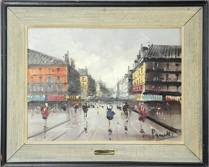 Paintings, Parisian Street Scenes