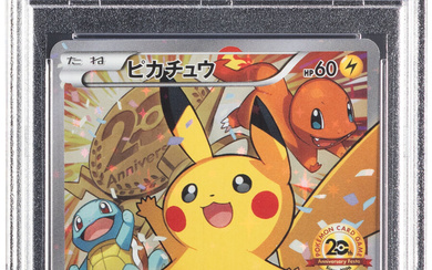 Pokémon Japanese Pikachu 279 XY-Promotional Cards PSA Trading Card...