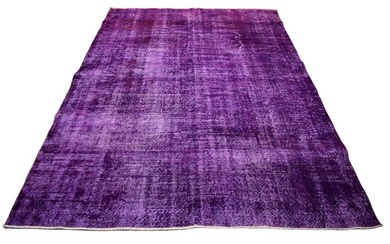 Purple vintage √ Certificate √ Cleaned - Rug - 258 cm - 173 cm