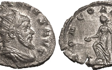 Roman Empire Postumus AD 260-269 BI Antoninianus Very Fine