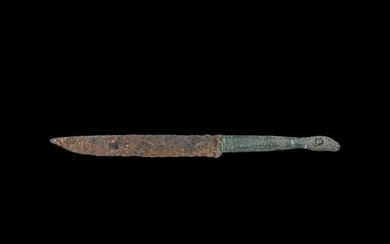 Roman Knife with Ram Handle