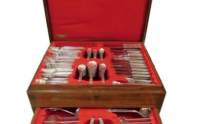 San Lorenzo by Tiffany & Co Sterling Silver Flatware Set 340 pcs in Fitted Chest