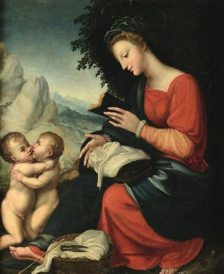Scuola leonardesca del XVI secolo, Madonna con Bambino
