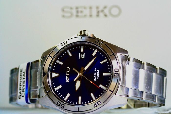 Seiko - Quartz Sapphire Blue ed. - NEW 2 years warranty - Men -  2011-present at auction | LOT-ART