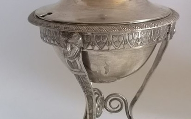 Sugar pot - .800 silver - Regno del Lombardo-Veneto - Milano - Italy - First half 19th century