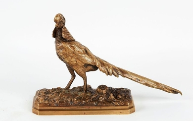 TRODOUX Henri Emile Adrien (1815-1881). Bronze sculpture showing...