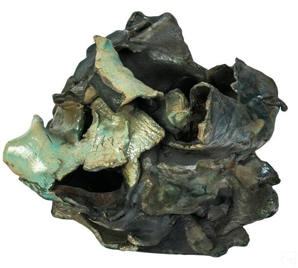 Thomas Daddona (20C.) Modern Art Pottery Sculpture