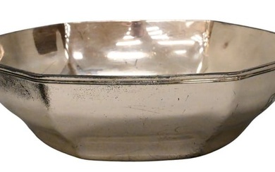 Tiffany and Company Sterling Silver Octagonal Shaped Bowl