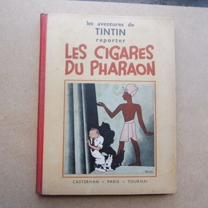Tintin T4 - Les Cigares du Pharaon (A6) - N&B - C - (1938)