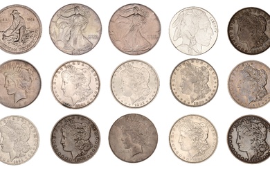 United States of America, Dollars (11), 1878cc, 1879s, 1880o, 1882, 1887, 1888,...