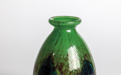 Vase ''Ikora'' crystal Karl Wiedmann (decorative technique), WMF, Geislingen, ca...