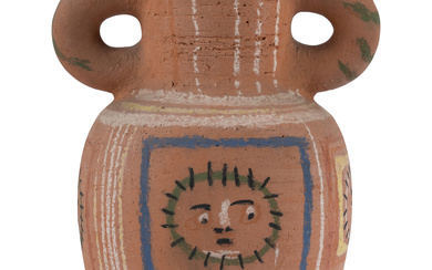 Vase au décor pastel (A.R. 190), 1953,Pablo Picasso