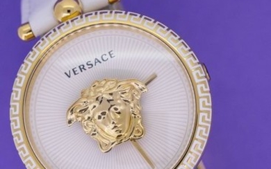 Versace - Palazzo Empire White 39 MM - VCO040017 - Women - Brand New
