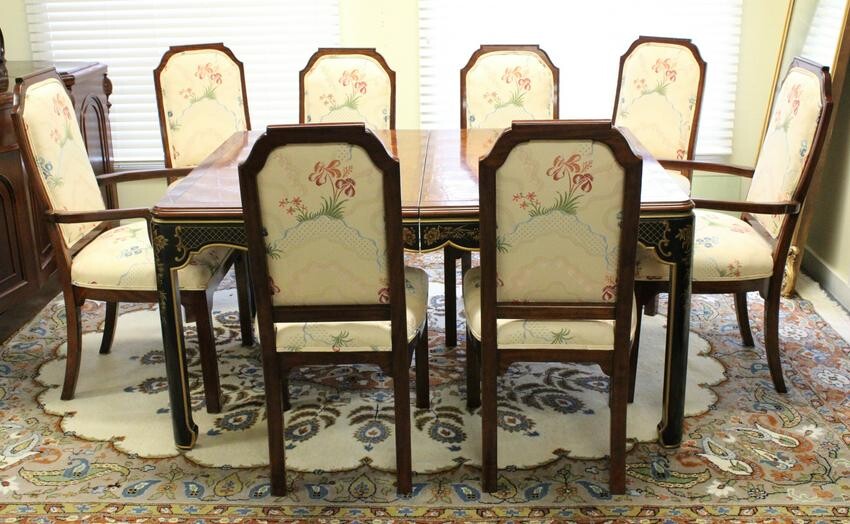 Vintage Kindel Asian Style Table and Chairs