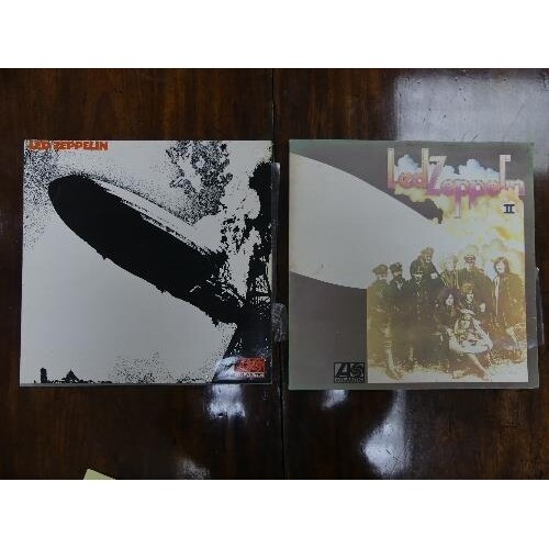 Vinyl Records; Led Zeppelin I, 588 171 on Atlantic plum and ...