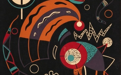 Wassily Vasilievich Kandinsky (1866 - 1944): Comets