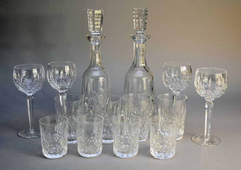 Waterford Crystal in the 'Lismore' pattern